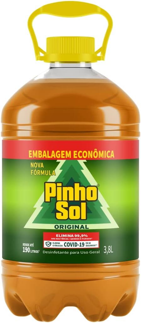 Amazon – R$35,67 – Pinho Sol Desinfetante Original 3 8L